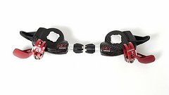 SRAM X0 X.0 Red Edition Carbon Shifter Trigger Schalthebel 3x9-fach Selten!