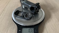 Mcfk Carbon Vorbau 80mm -17 Grad + MCFK Tachohalter Wahoo