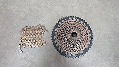 SRAM Eagle XX1 Kasette Kupfer + Kette, 52Zähne