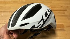 Scott Sports Cadence Plus Helm, mattweiß, l