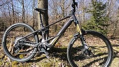 Orbea Wild M-Team Carbon, Sram AXS, Fox 38 Cashima ...