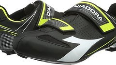Diadora Phantom 2 Rennradschuhe Black/Neon 50 Neu