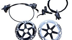 Shimano XTR M9120 4 Kolben Bremsen Set inkl. Ice Tech 180/203mm Scheiben