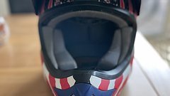 O'Neal O‘Neil Full Face Mountainbike Helm + GoPro Halterung