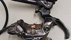 Shimano XT Scheibenbremse 4-Kolben | Set inkluisive Bremsscheiben + Anbauteile