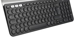 Logitech K780 Tastatur Bluetooth & Wireless USB Mac/Win/Tablet/Smartphone