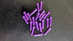 Ohne Marke 20x Endkappen / Endhülsen in lila/violett für Schaltzug / Bremszug