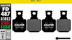 Galfer Standard Bremsbeläge für Magura MT5 & MT7