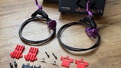 Hayes Dominion A4 Limited (Schwarz Lila) Scheibenbremse Set