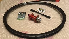 Spank Spoon 32 Hinterrad 26" mit Hope Pro 4 Trial/ Singlespeed Nabe 135/142