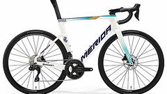 Merida REACTO 6000 Aerorennrad Di2 2x12 2024 Pearl/Teal Carbon Ne