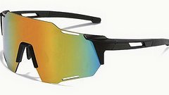 No Name Rennradbrille Radbrille randlos schwarz, nicht Oakley Adidas Uvex AGU