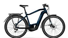 Haibike E-Bike Trekking 8 High Gloss Blue Silver - Größe 62- SONDERPREIS