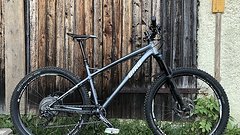 Bird Zero TR Trailhardtail Hardtail Enduro MTB M 130mm grau-weiß