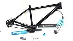 Müsing Hard tail MTB 29" bike frame+Pinion C1.12+Gates CDX belt drive train