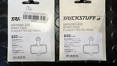 Trickstuff Bremsbeläge 830 POWER organisch für SRAM Elixir | RED/Force etc.