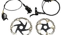 Shimano Saint Bremsen Set inkl. Ice Tech Scheiben 203/180mm Scheiben