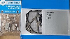 Shimano SM - RT61 Bremsscheibe 160mm+Bremsbeläge G03S