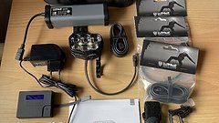 Lupine Alpha 8100 Lumen Helmlampenset + Extras