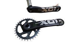 SRAM XO Carbon Kurbelgarnitur  Eagle 170 mm 32 Zähne schwarz/silber