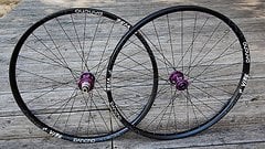 Panchowheels (new) Vibe 29" purple custom enduro handbuildt wheelset, NEU!!