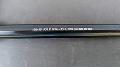 Fox Steckachse 15mm x 110mm Boost