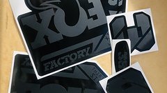 Stickerworkshop Fox 36 Factory 2021/2022 Gabel Decal Set - STEALTH