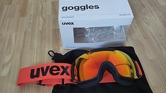 Uvex Downhill 2000 S CV Skibrille Goggle schwarz-orange neu