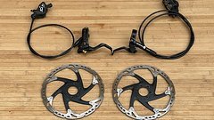 Shimano Saint Bremsen Set VR HR 203mm Ice Tech