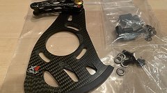 Carbcage CARBOCAGE X1 DH - Downhill Kettenführung Carbon **wie NEU**