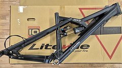 Liteville 303 MK1 Rahmen-Kit Gr.L Raceblack & Eightpins NGS2 Sattelstütze NEU