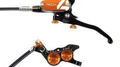 Hope Tech 4V4 Bremsenset, VR+HR, Kunststoffleitung, verschiedene Farben
