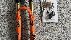 Fox Racing Shox 34 Factory SC Stepcast 110mm FIT4 29“ boost shiny orange Remote