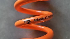 Fox Racing SLS Feder Orange 222x69 400LBS Neu
