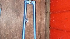 Unbekannter Hersteller Oldtimer Gabel 26 Zoll Sportrad 1 Zoll Dynamohalter