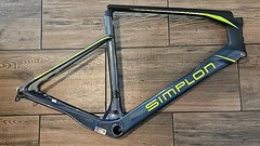 Simplon Pride Carbon Rahmen Rennrad Disc ohne Gabel Neu