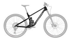 Norco Optic C Rahmen 2023 - schwarz - Größe L