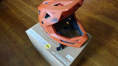 IXS Trigger FF, Fullface Helm, burnt orange, 54-58 cm, MIPS