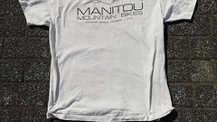 Manitou Vintage MTB T-Shirt, weiss, Größe L/G (42-44)