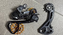 Shimano GRX RD-RX817 Di2 Schaltwerk mit Garbaruk Käfig 11-fach