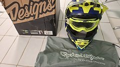 Troy Lee Designs Speedcode Yellow Blue XS inkl. 100% google