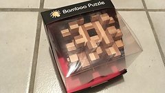 Fridolin Geduldspiel 3D-Puzzle "Magic Blocks" Bambus IQ-Test NEU