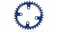 Fouriers Sram XX1 Kettenblatt 1x11Blau 4-Arm asymetrisch Neu