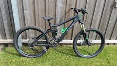 Cube STEREO 160 C:62 RACE 27,5 carbon green 18"