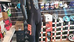 Cipollini Blade Bibshort Long Black/Orange Neu