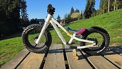 Handmade Laufradsattel "Kids Ride Shotgun" für die ganz Kleinen 27,2mm