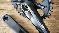 Shimano XT FC-M 8100 Kurbel 170mm optional inkl. Kettenblatt 36 Zähne