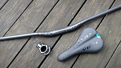 Yeti Cycles Carbon 800x35 Lenker und Sattel + Burgtec Vorbau Set, NEU!!