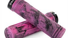 Gusset Components GUSSET S2 Extra Soft Lock-on-Griffe, Black/Pink Swirl