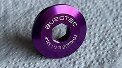 Burgtec Shimano Crank Bolt - Purple Rain